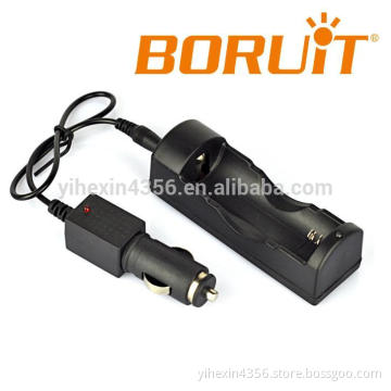 Boruit Rechargeable Recyclable 3.7V 26650 Battery Single Wired Car Charger